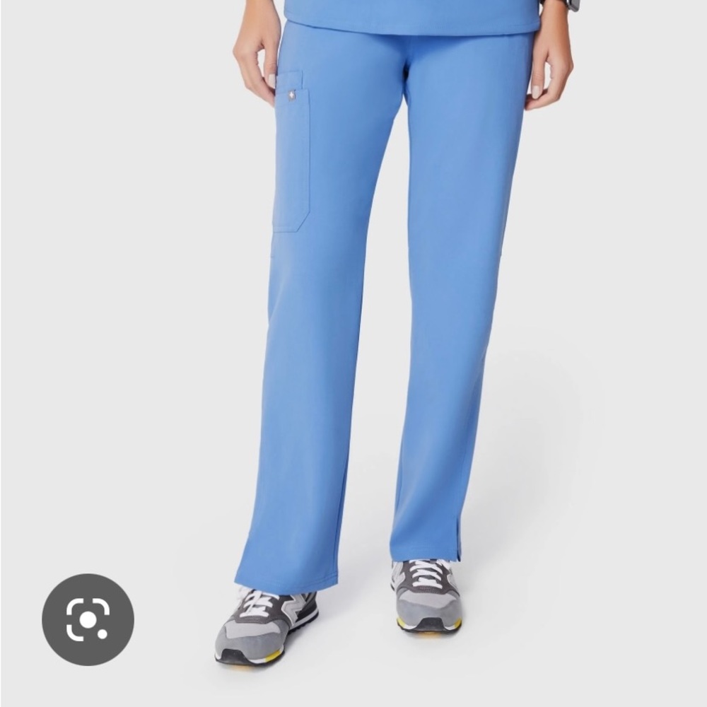 Figs Women’s Ceil Blue Kade - Cargo Scrub Pants - Picture 3 of 3